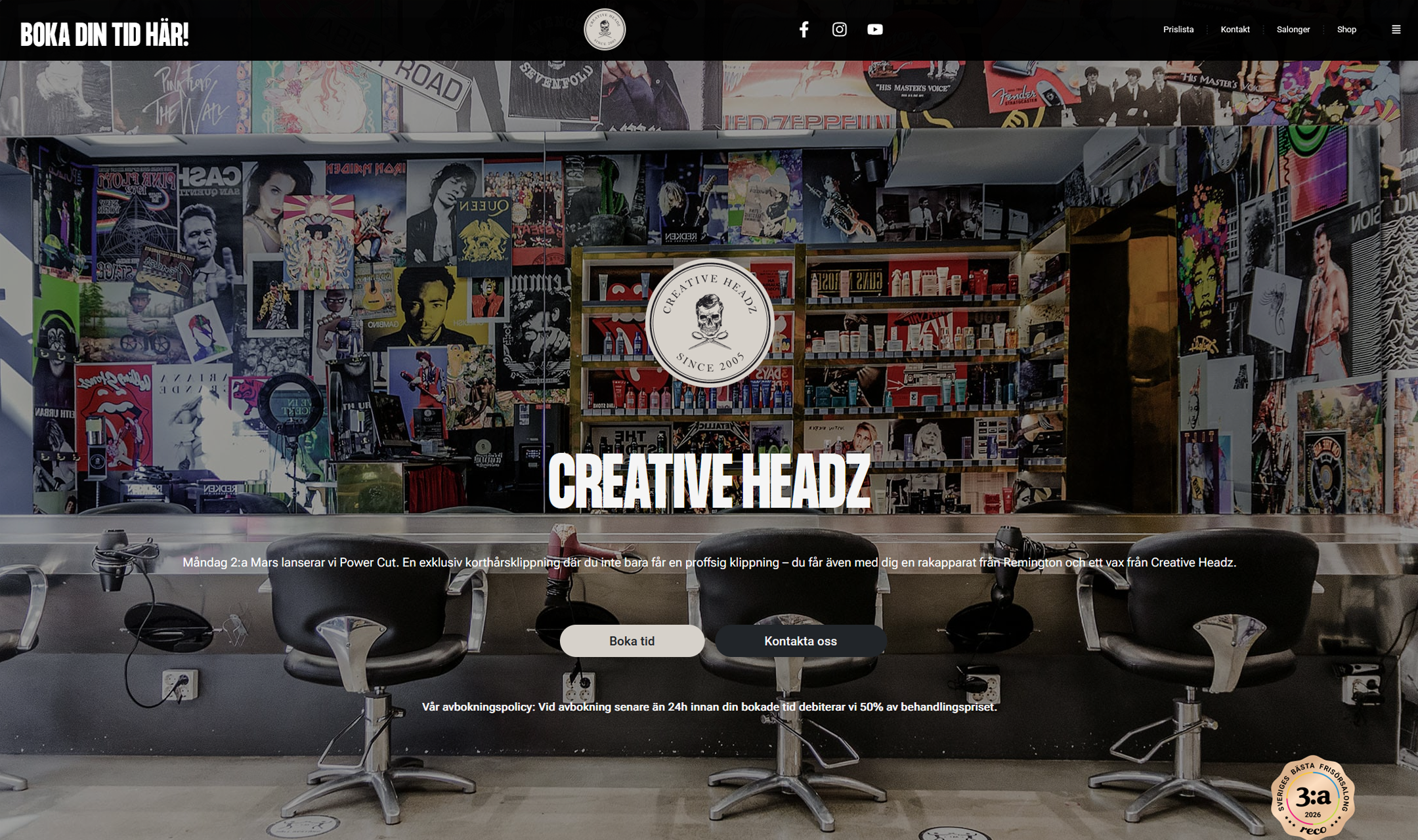 Creative Headz site